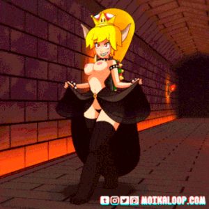 Bowsette has some nice tits