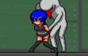Hentai women gets fucked in doggystyle by a alien and cum