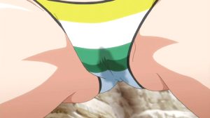Iori's sexy panties fall off (Eroge! H mo Game mo Kaihatsu Zanmai)
