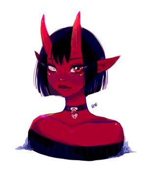 Monstergirl diabinha